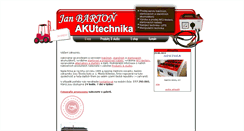 Desktop Screenshot of akutechnika.cz
